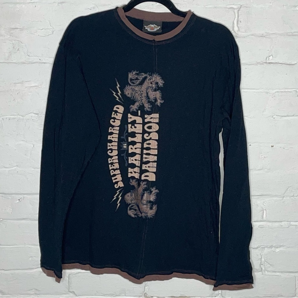 Harley Davidson Long-Sleeve Tee Shirt L